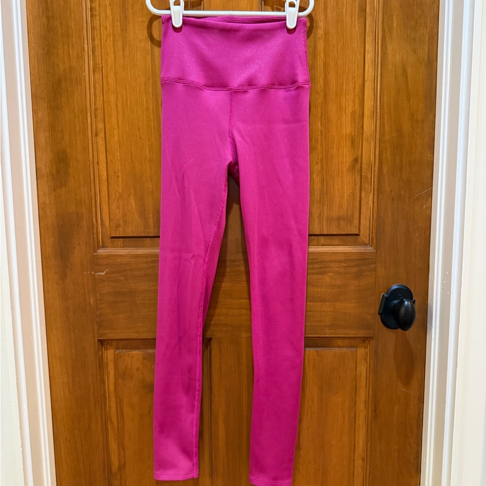 Carbon38 Pink Shimmery Leggings  - Excellent Condition!